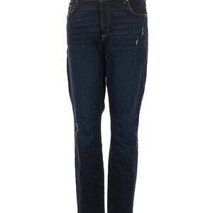 LOFT Dark Blue Straight Leg Jeans, NWOT